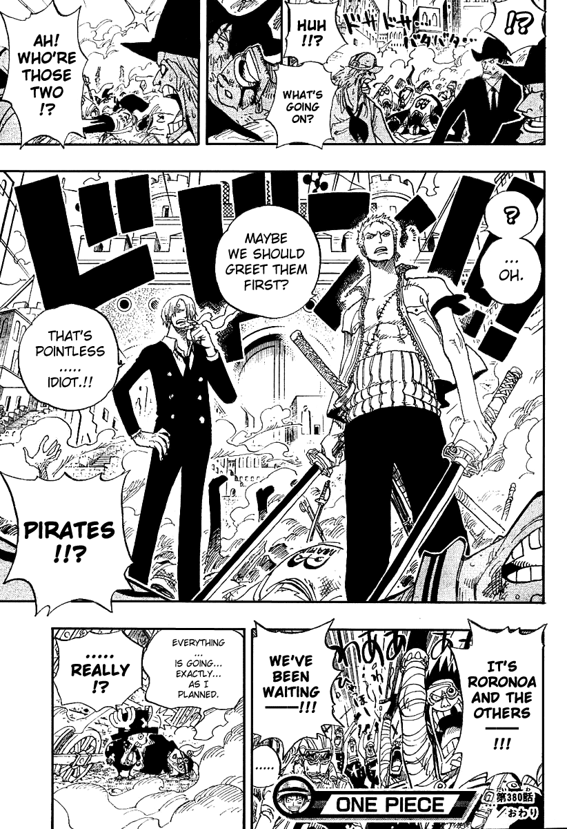 One Piece, Chapter 380 image 17